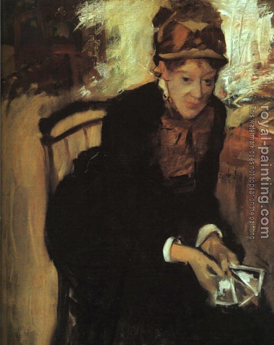 Edgar Degas : Portrait of Mary Cassatt